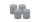 4er Set Adventskranzkerzen Silbergrau Ø 50 x 60 mm