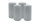 4er Set Adventskranzkerzen Silbergrau Ø 80 x 150 mm