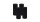 4er Set Adventskranzkerzen Schwarz Ø 40 x 200 mm