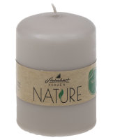 Stumpenkerzen Classic Nature Taupe  80 x Ø 57 mm