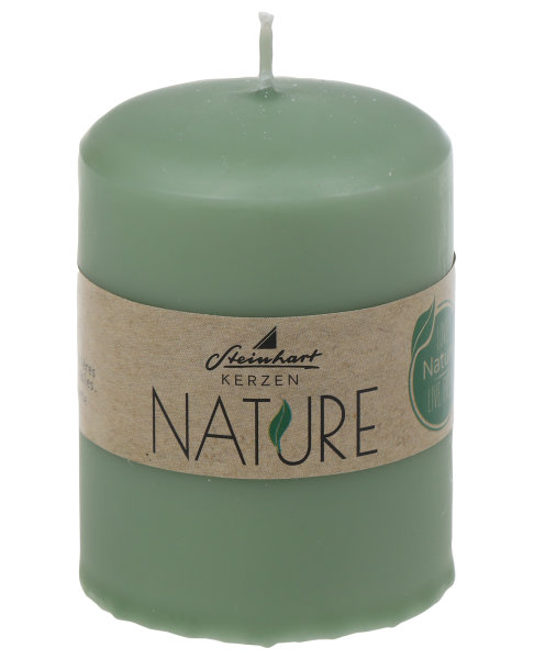Stumpenkerzen Classic Nature Salbei 80 x Ø 57 mm