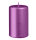 Stumpenkerzen Metallic Matt Beere