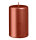 Stumpenkerzen Metallic Matt Kupfer Copper