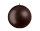 Kugelkerzen Metallic Glanz Brandy