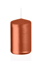 Stumpenkerzen Kupfer 50 x  Ø 30 mm, 20 Stück