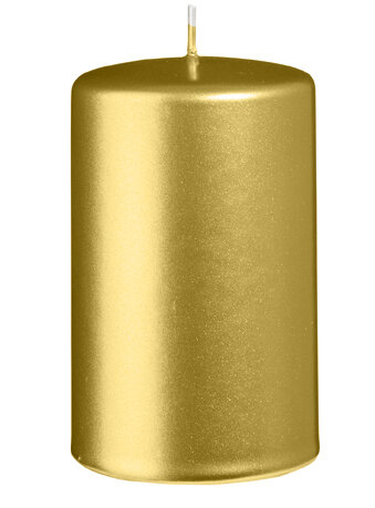 Stumpenkerzen Italiengold 100 x  Ø 60 mm, 12 Stück