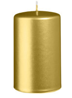 Stumpenkerzen Italiengold 100 x  Ø 60 mm, 12...