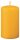 Stumpenkerzen (Flachkopf) Goldgelb 120 x Ø 70 mm, 12 Stück