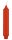 Stabkerzen mit Zapfenfuß Paprika 250 x Ø 30 mm, 12 Stück
