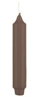Stabkerzen mit Zapfenfuß Mocca 170 x Ø 30...