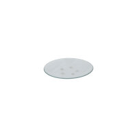 Kerzenuntersetzer aus Glas Rund Ø 12 cm