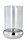 Windlicht Edelstahl rund glatt poliert 26 cm, Ø 16,5 cm