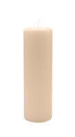 Stumpenkerzen 200 x  Ø 60 mm, Champagner, 4...