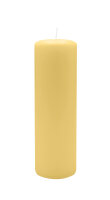 Stumpenkerzen 200 x  Ø 60 mm, Grapefruit Gelb, 4...