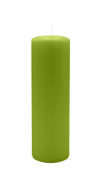 Stumpenkerzen 200 x  Ø 60 mm, Limonegrün, 4...