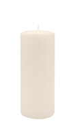 Stumpenkerzen 180 x  Ø 70 mm, Elfenbein, 4 Stück