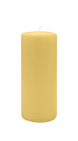 Stumpenkerzen 180 x  Ø 70 mm, Grapefruit Gelb, 4...