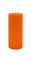 Stumpenkerzen 180 x  Ø 70 mm, Mandarin Orange, 4...