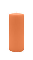 Stumpenkerzen 180 x  Ø 70 mm, Mango Orange, 4...