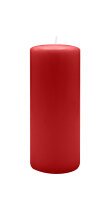 Stumpenkerzen 180 x  Ø 70 mm, Rot, 4 Stück