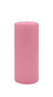 Stumpenkerzen 180 x  Ø 70 mm, Altrosa, 4 Stück