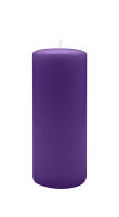 Stumpenkerzen 180 x  Ø 70 mm, Lila, 4 Stück