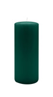 Stumpenkerzen 180 x  Ø 70 mm, Dunkelgrün, 4...