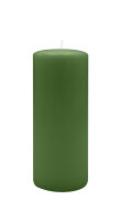 Stumpenkerzen 180 x  Ø 70 mm, Grün, 4 Stück