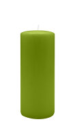 Stumpenkerzen 180 x  Ø 70 mm, Limonegrün, 4...
