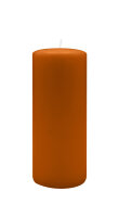 Stumpenkerzen 180 x  Ø 70 mm, Cotto Braun, 4...