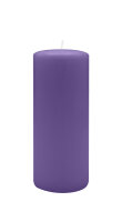Stumpenkerzen 180 x  Ø 70 mm, Veilchen, 4 Stück