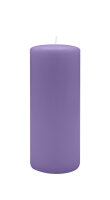 Stumpenkerzen 180 x  Ø 70 mm, Lavendel-Lilac, 4...