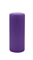 Stumpenkerzen 300 x  Ø 80 mm, Lila, 2 Stück