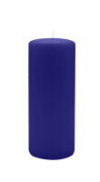 Stumpenkerzen 300 x  Ø 80 mm, Royalblau, 2 Stück