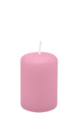 Mini-Stumpenkerzen 50 x  Ø 30 mm, Rosa, 20 Stück