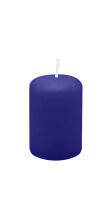 Mini-Stumpenkerzen 50 x  Ø 30 mm, Royalblau, 20...