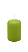 Mini-Stumpenkerzen 50 x  Ø 30 mm, Limonegrün,...