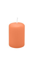Mini-Stumpenkerzen 50 x  Ø 30 mm, Lachs, 20...