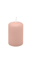 Mini-Stumpenkerzen 50 x  Ø 30 mm, Taupe Rose, 20...