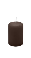 Mini-Stumpenkerzen 50 x  Ø 30 mm, Chocolate...