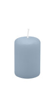 Mini-Stumpenkerzen 50 x  Ø 30 mm, Jeans Blau, 20...