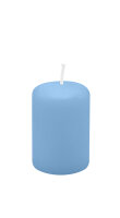 Mini-Stumpenkerzen 50 x  Ø 30 mm, Blue Bell...