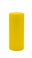 Stumpenkerzen 250 x  Ø 70 mm, Zitrone Gelb, 2...