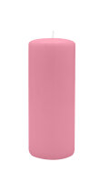 Stumpenkerzen 250 x  Ø 70 mm, Altrosa, 2 Stück