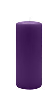 Stumpenkerzen 250 x  Ø 70 mm, Violett, 2 Stück