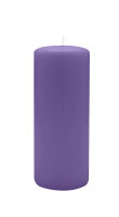 Stumpenkerzen 250 x  Ø 70 mm, Veilchen, 2 Stück