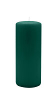 Stumpenkerzen 300 x  Ø 70 mm, Dunkelgrün, 2...