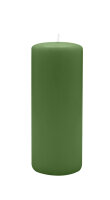 Stumpenkerzen 300 x  Ø 70 mm, Grün, 2 Stück