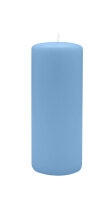 Stumpenkerzen 300 x  Ø 70 mm, Blue Bell Hellblau,...