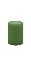 Stumpenkerzen 80 x  Ø 100 mm, Grün, 4 Stück